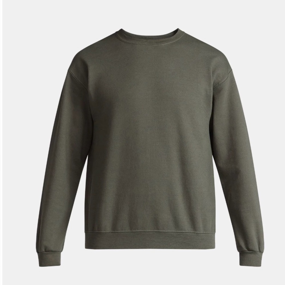 NWT Athletic Works Men's Crewneck Sweater in Olive